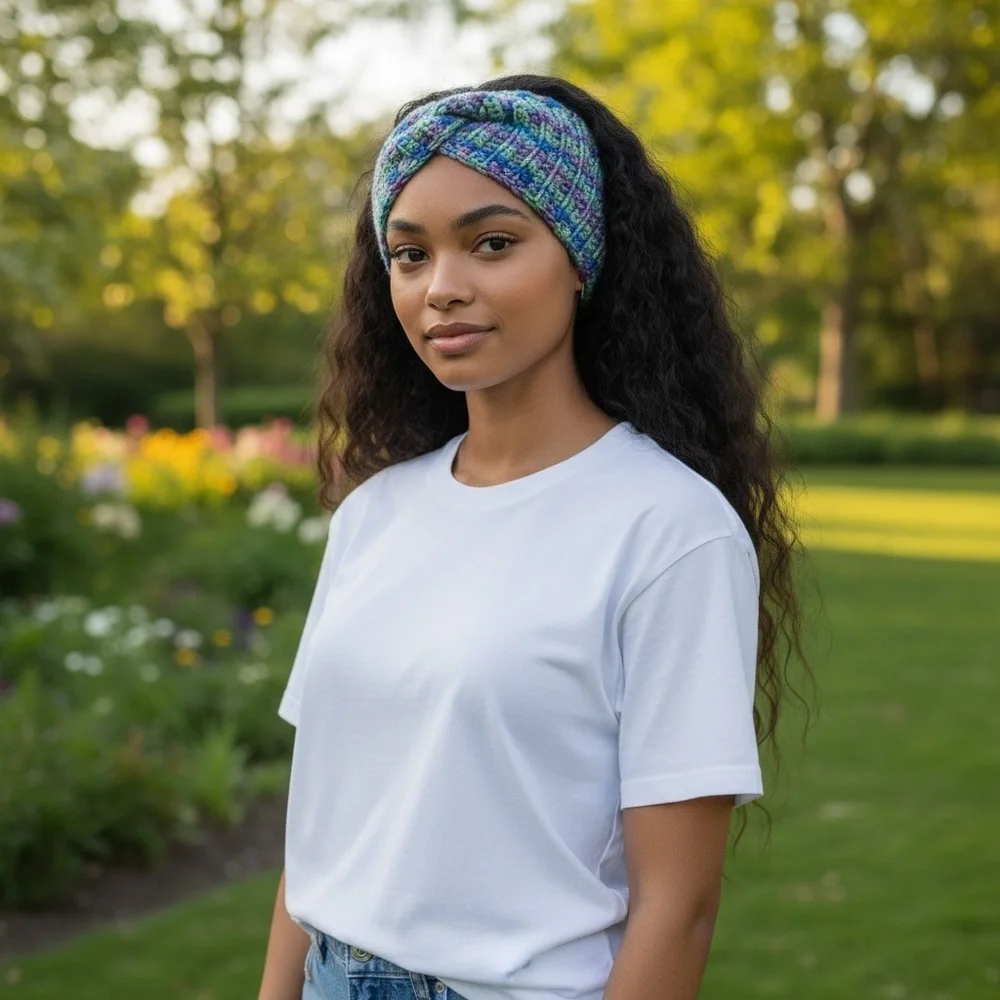 Colorful Crochet Headband